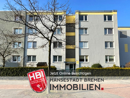 Huchting / Gepflegte 3-Zimmer-Wohnung mit Balkon in ruhiger Lage