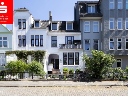 Bremen-Neustadt: Altbremer Zweifamilienhaus mit viel Charme im beliebten Flüsseviertel