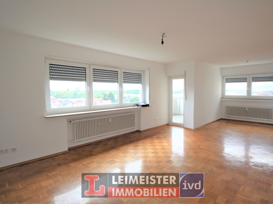 4 ZIMMERWOHNUNG MIT BALKON IN ASCHAFFENBURG/LEIDER - SOFORT FREI