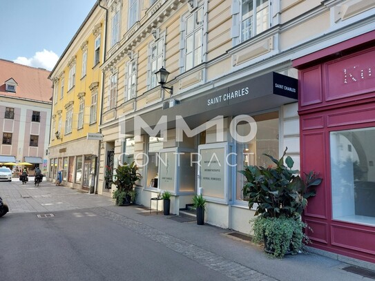 Geschäftslokal in einer der schönsten Einkaufsstraßen in Linz / Staffelmiete