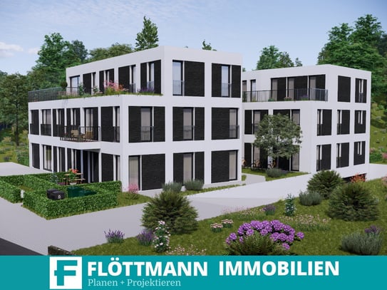 KfW-Förderung! 4-Zimmer Penthouse-Neubauwohnung mit Dachterrasse in attraktiver Lage von Herford!