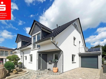 Ritterhude / Neuw. Doppelhaushälfte mit neuer Heizung und Solaranlage in familienfreundlicher Lage