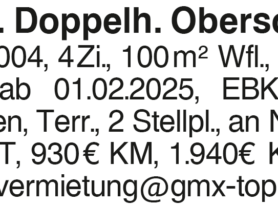 Gepfl. Doppelh. Obers.