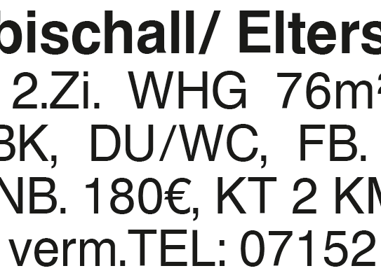 Schwäbischall/ Eltershofen
