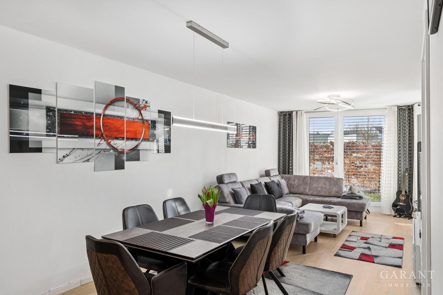 Ein Zuhause zum Wohlfühlen: Moderne 2 Zimmer-Wohnung mit sonniger Terrasse und kleinem Garten! – 86165 Augsburg, 86165 Augsburg – Vorschaubild 8