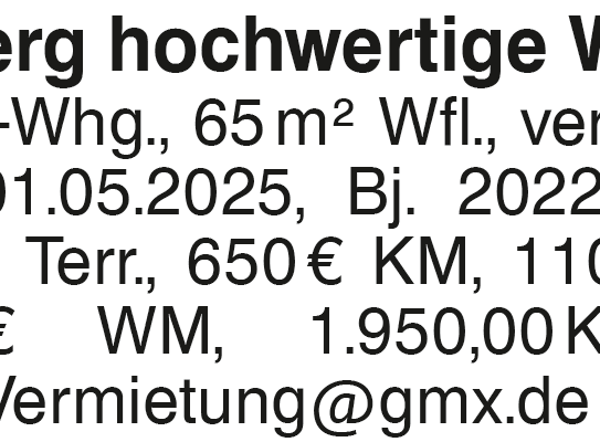 Vellberg hochwertige Whg.