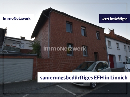 ***großzügiges, sanierungsbedürftiges EFH in Linnich Rurdorf***weitere Infos in Kürze.