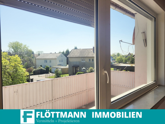Ansprechende Obergeschosswohnung mit Balkon in Bielefeld-Senne!