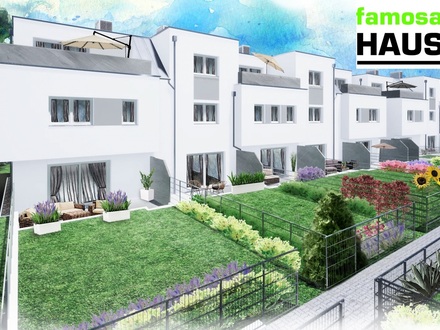 Provisionsfreies Energiesparhaus mit 4,5 Zimmern, Eigengarten, Dachterrasse und Garagenplatz