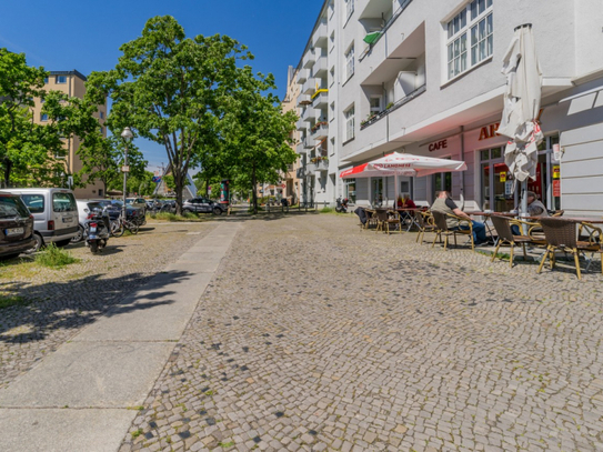 Teilgewerbe-Fläche für Büro, Handel, Physio, Kiez-Lage, in Wohnraum umwandelbar, sofort bezugsfrei