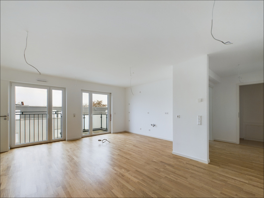 Charmante und helle 2,5 Zimmerwohnung mit Balkon und hochwertiger EBK