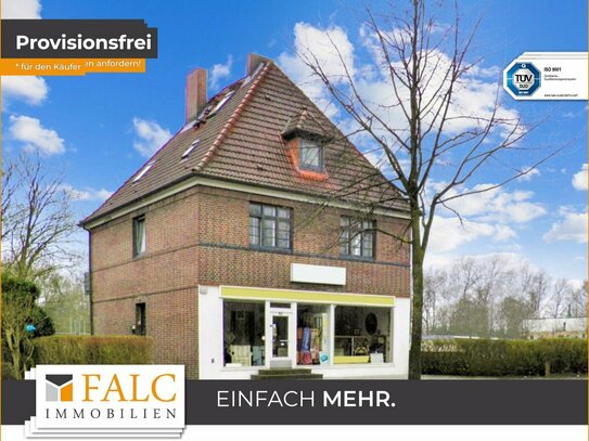 PROVISIONSFREI + PREISREDUZIERT ! Mehrfamilienhaus mit Charme in zentraler Lage von Langenhorn