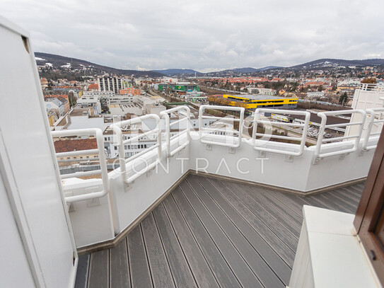 DER VERKAUF BEGINNT ! CHARMANTE DG-MAISONETTE fast über den Wolken ! Mit Garagenplatz !