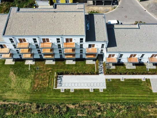 Moderne und ruhig gelegene 2-Zimmer Neubauwohnung mit Terrasse in Isny im Allgäu