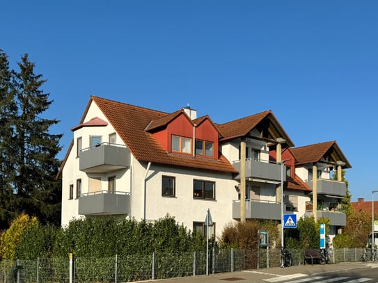 *EIN PLATZ AN DER SONNE* unverbaubare Südwestlage 3-Zi.-ETW Neu-Ulm/Burlafingen mit TG und Stellpl.