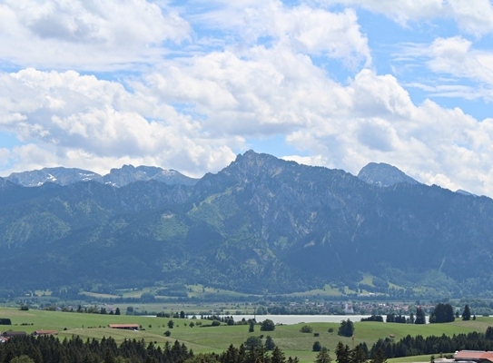 Ihr persönlicher Logenplatz vor den Alpen