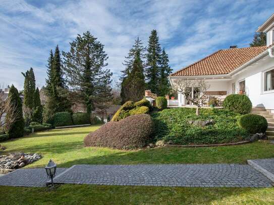 Exklusive Traumvilla in idyllischer Best Lage von Starnberg mit Bergblick