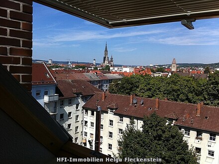 Stilvoll ausgebauter Dachstuhl, in renoviertem Altbau, in Neu-Ulm