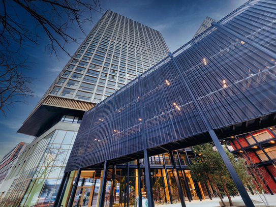 Ausblick, Zentrale Lage, Perfekte Infrastruktur - HELIO TOWER Urban Living Eigentum, Döblerhofstraße 10, 1030 Wien