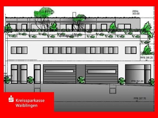 Neubau! Produktionshalle mit Büroflächen