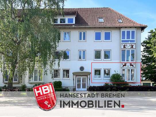 Schwachhausen / Helle vermietete 3-Zimmer-Wohnung in begehrter Lage