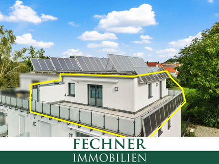 Penthouse-Flair in Wolnzach! Sofort verfügbar - inkl. Einbauküche, Pellet & Solarheizung, KfW 55!