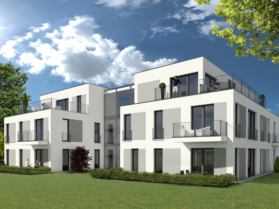 KfW-Förderung! 4-Zimmer Penthouse-Neubauwohnung mit Dachterrasse in attraktiver Lage von Herford!