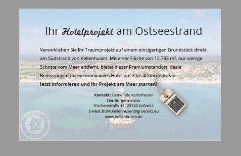 Ihr Hotelprojekt am Ostseestrand