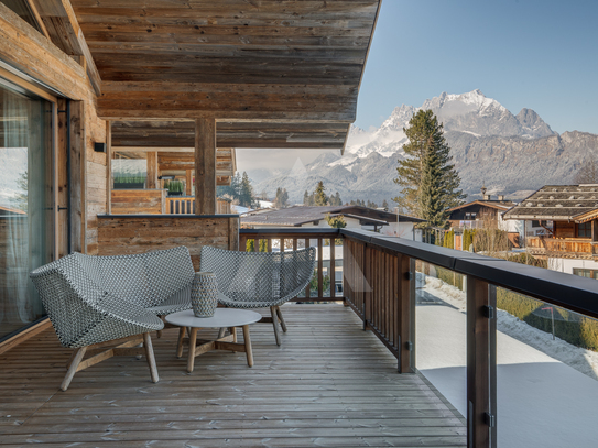 Chalet in idyllischer Waldrandlage mit traumhaften Bergblick