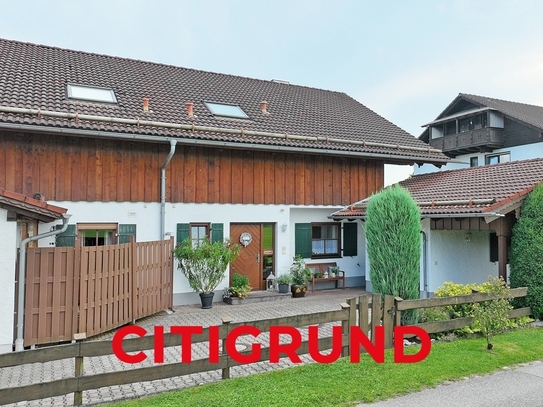 Bruckmühl - Großzügiges Familienrefugium mit sonnigem Garten in ländlicher Idylle