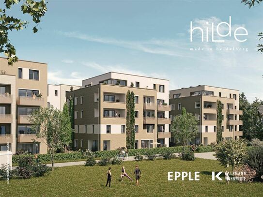 Zukunftsfähige Kapitalanlage im KfW40-Energiestandard: moderne 2,5-Zimmer-Wohnung mit Loggia.