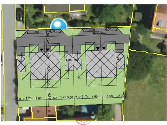 Großzügiges Baugrundstück für zwei Doppelhäuser mit Gartenterrasse in Taufkirchen!