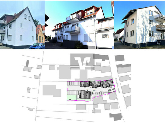 Wohnanlage mit 12 Wohnungen im Paket zum fairen Preis in der Nähe von Darmstadt!
