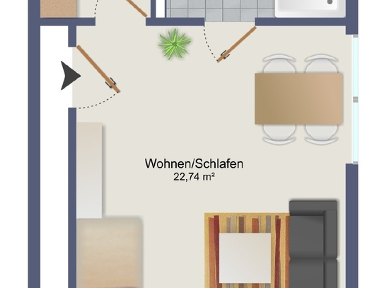 Moderne Dachgeschosswohnung zur Eigennutzung oder Kapitalanlage