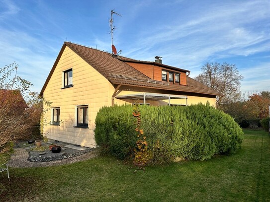 Ein-/Zweifamilienhaus mit wunderschönem Gartengrundstück in ruhiger Lage von Mainhardt