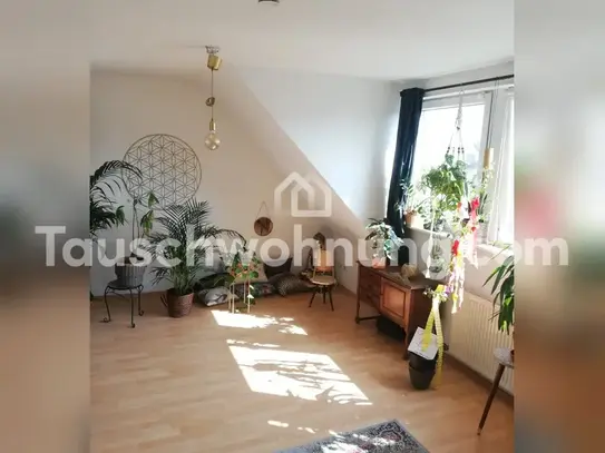 [TAUSCHWOHNUNG] Biete wunderschöne, helle Maisonette Whg mit großem Balkon