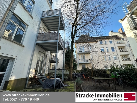 *Bielefelder Westen – Tolle Altbauwohnung mit Terrasse*