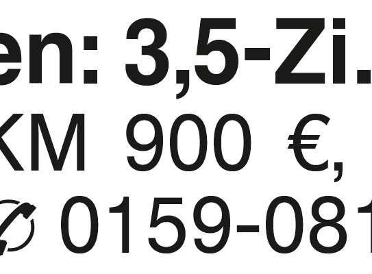 Wallhausen: 3,5-Zi.-Whg