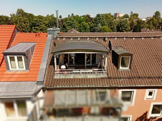 Exklusive Dachgeschosswohnung mit großer Dachterrasse