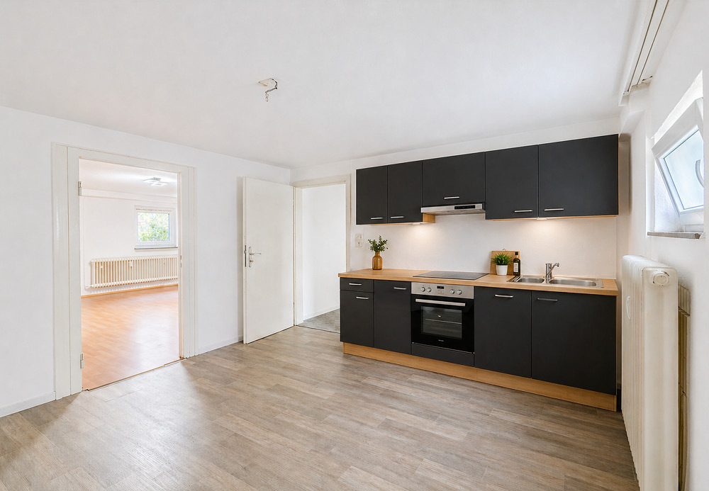 Frisch renovierte und moderne 1-Zimmer-Wohnung im Souterrain - Photo 3