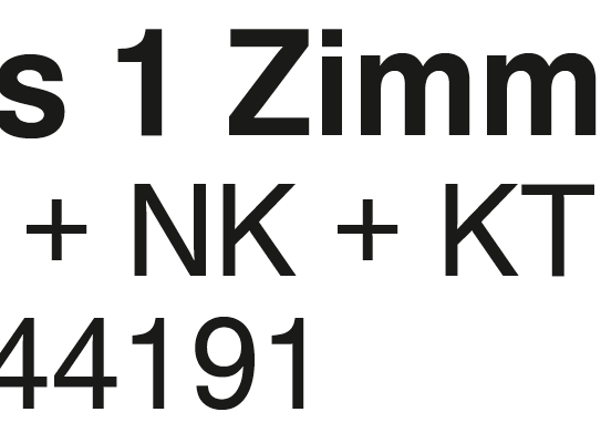 1 Zimmer