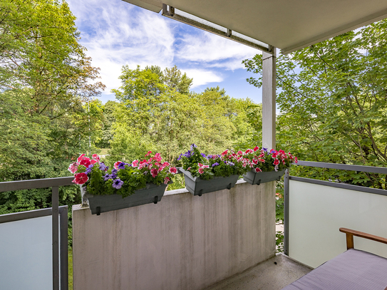 Charmante 2-Zimmer-Wohnung mit West-Balkon