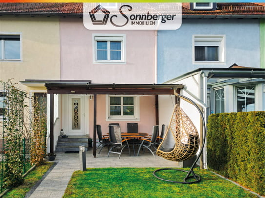 FAMILIENHARMONIE – Reihenhaus mit Garten und Garage in Haid bei Ansfelden