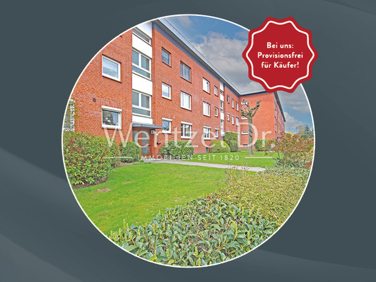 PROVISIONSFREI für Käufer – Moderne 4-Zimmer-ETW mit Balkon an der Grenze zu Hamburg