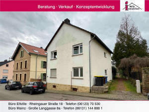 Freistehendes 1-2 Familienhaus in ruhiger Lage von Geisenheim