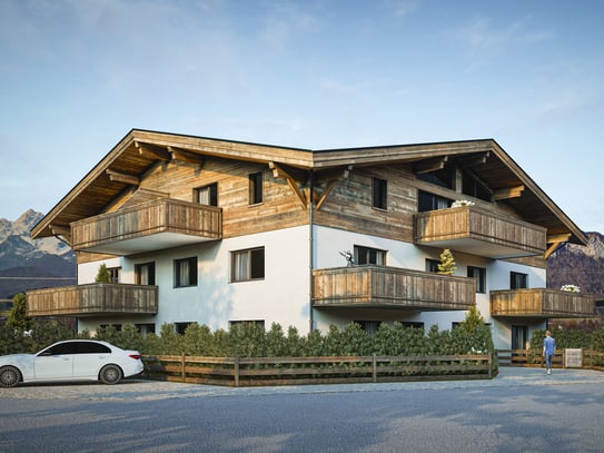 Neubau: 4 Zimmer-Wohnungen in sonniger Lage mit Bergblick