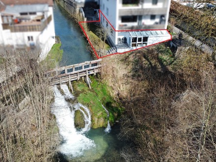 Erfrischendes Wohnerlebnis am Flussufer: Herrliche 2,5-Zimmerwohnung in Blaustein