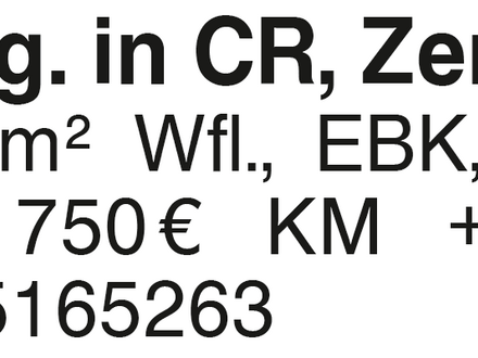 4-Zi.-Whg in CR, Zentrum