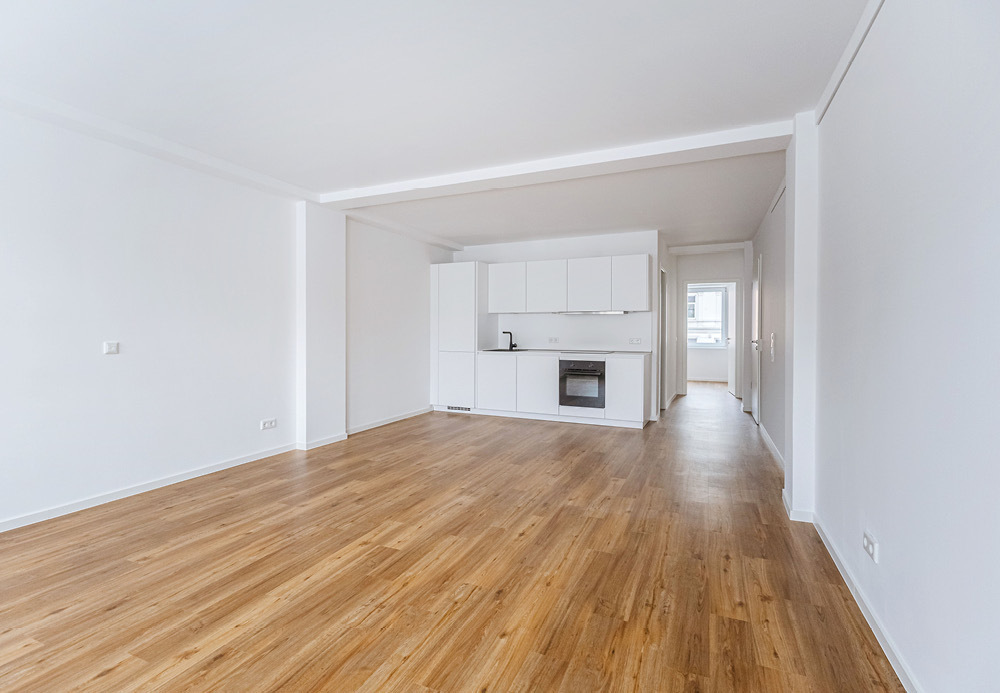 Stilvolle, gut geschnittene 3-Zimmer-Wohnung mit Balkon im Erstbezug - Photo 4