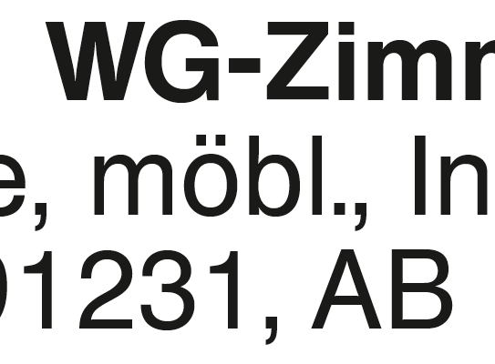 WG-Zimmer